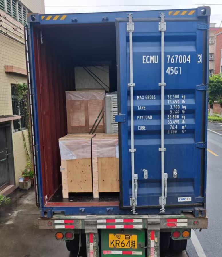 Despacho de produtos rumo ao Brasil